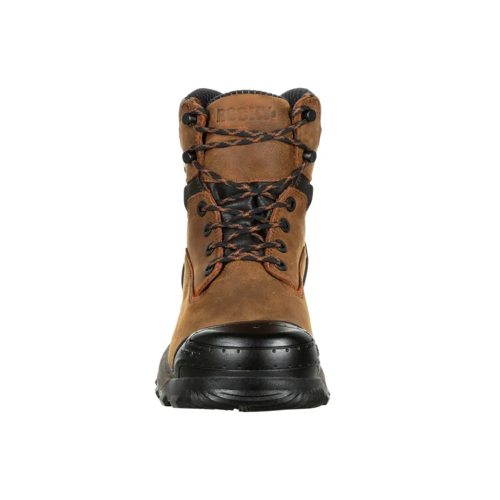 'Rocky' Men's 6" XO Toe EH WP Comp Toe -  Brown