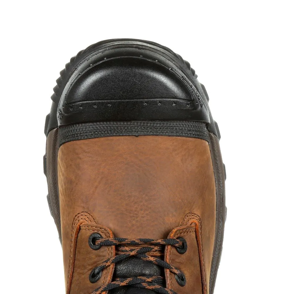 'Rocky' Men's 8" XO TOE EH WP Comp Toe - Brown