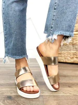 Rose Gold Saige Sandals