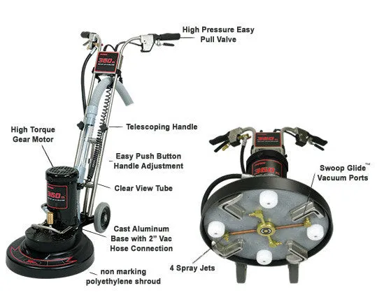 Rotovac 360XL Carpet Cleaning Machine