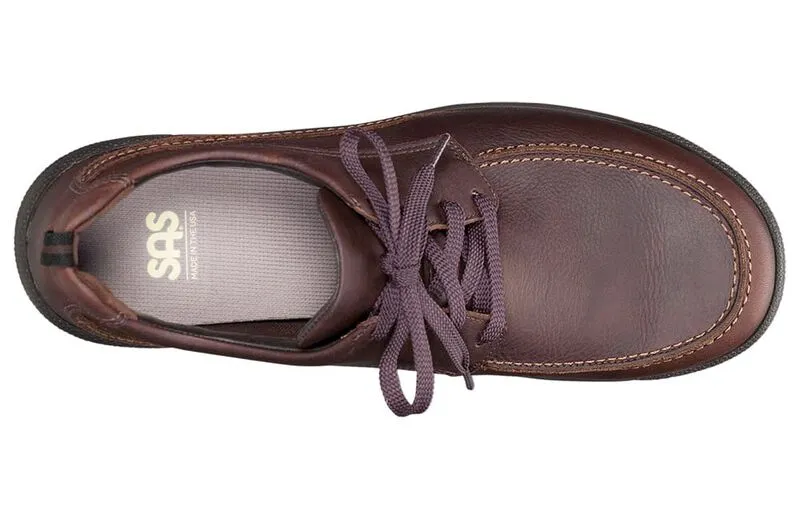 SAS Men's Move On Lace Up Shoes - Brown