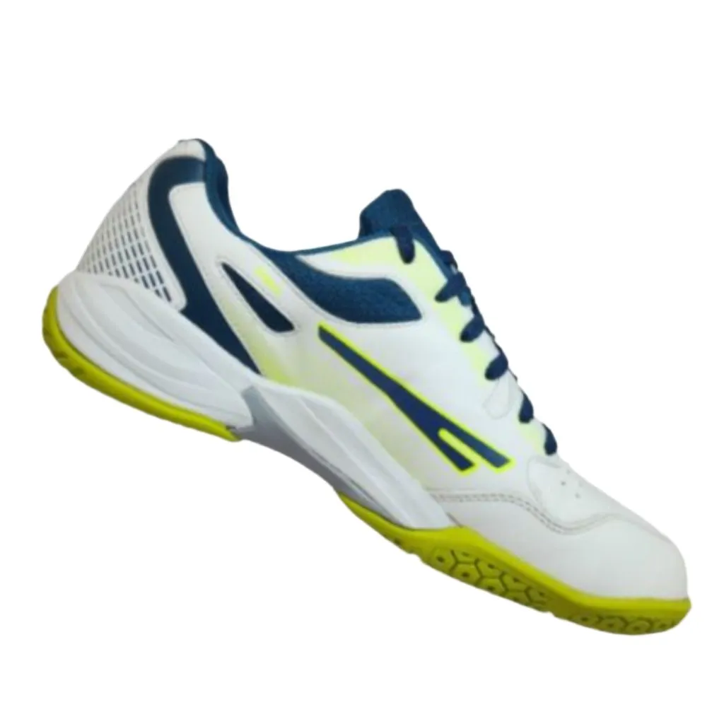 Sega Steps Badminton Shoes (White/Blue)