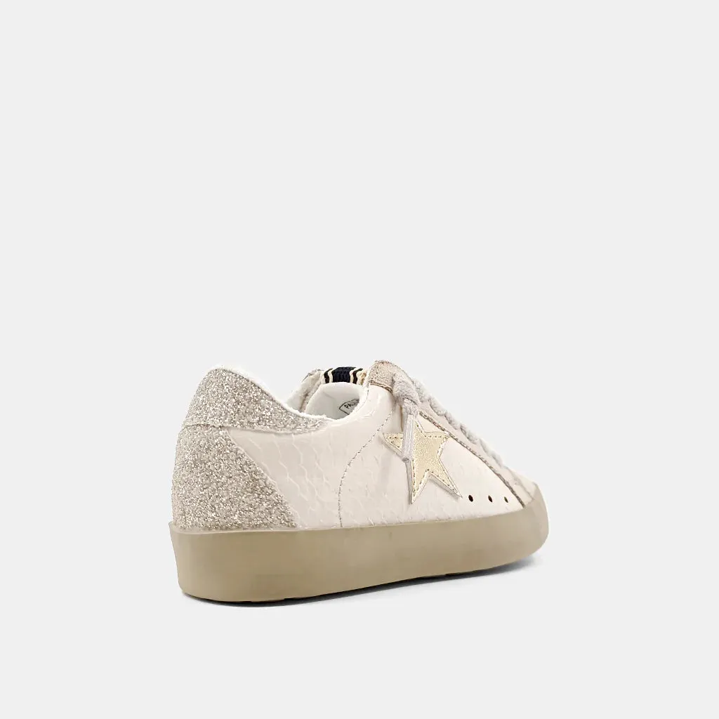 Shu Shop Toddler Paula Sneakers - Bone Snake