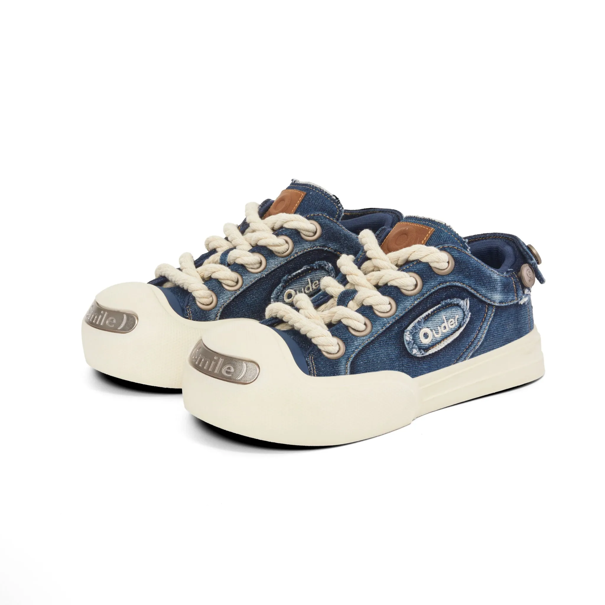 Smile Pioneer Denim Sneaker Shoes