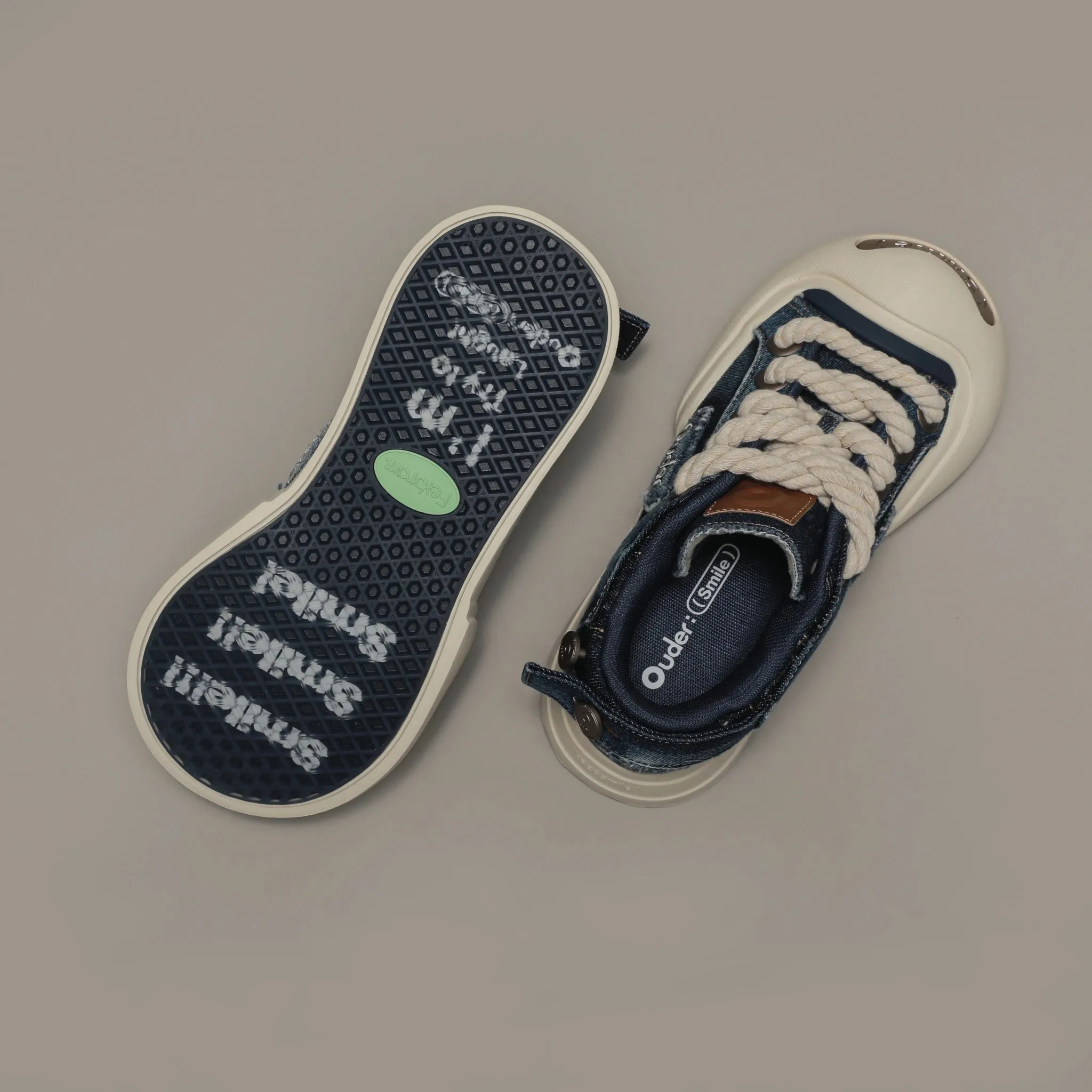 Smile Pioneer Denim Sneaker Shoes