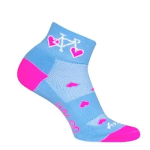 SockGuy Women's Wheel Luv 2" Channel Air Bike Sock