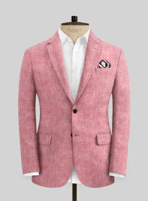 Solbiati Rose Linen Jacket