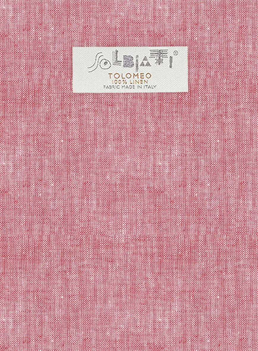 Solbiati Rose Linen Suit