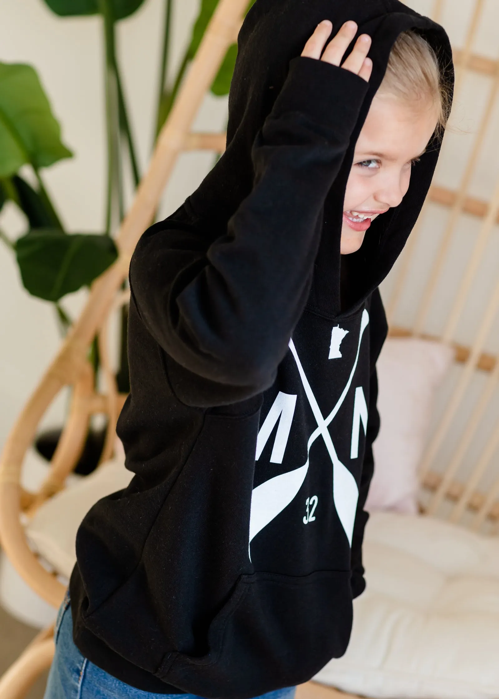 Sota' Black Youth Hoodie - FINAL SALE