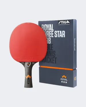 Stiga 3-Star Tough Ng Tabl-Tenni Racquet Black/Red