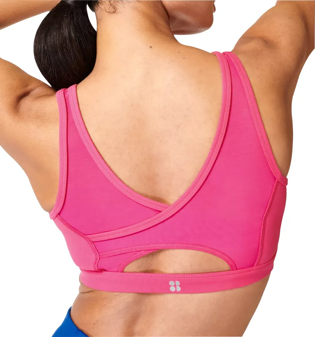 Sweaty Betty Power Icon Womens Sports Bra - Pink