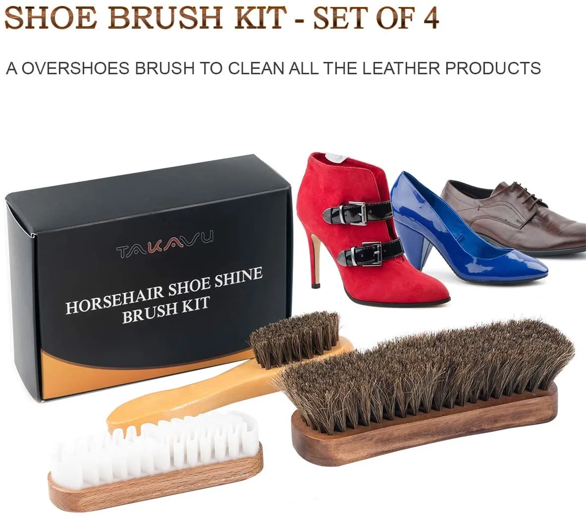 TAKAVU Shoe Shine Kit