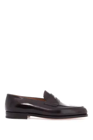 Tapered Leather Oxford Shoes