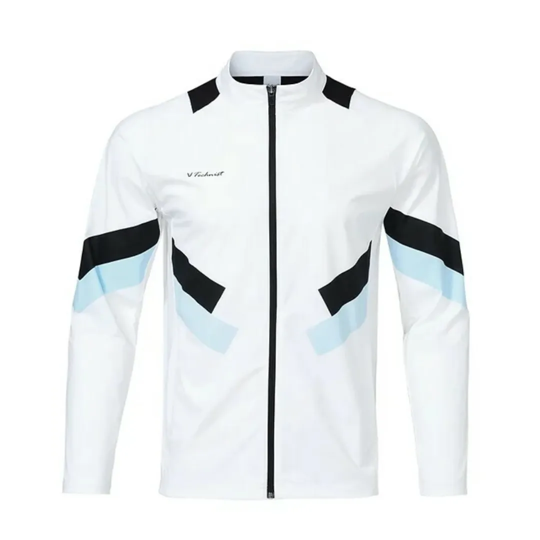 Technist TNJ-4402 Men's Training Zip Up Jacket [White]