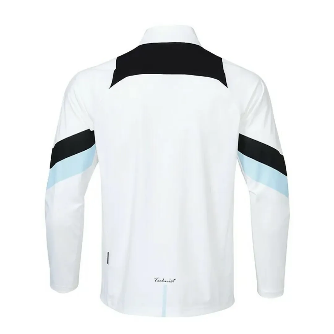 Technist TNJ-4402 Men's Training Zip Up Jacket [White]