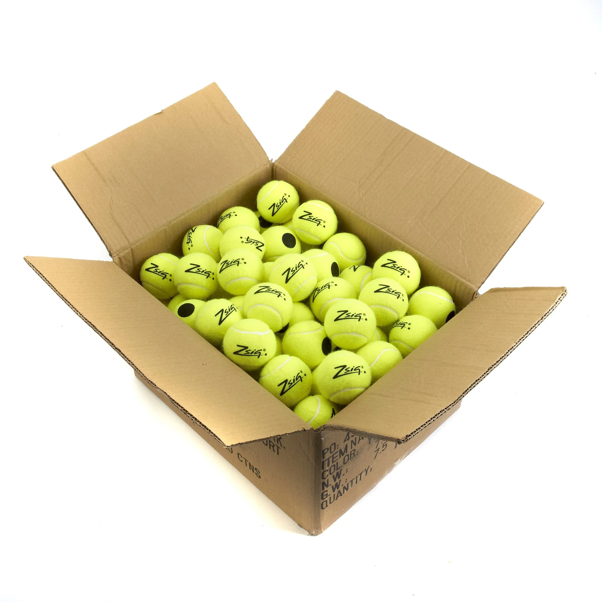 Tennis | Black Dot Training Balls | Bucket of 8 Dozen (96)