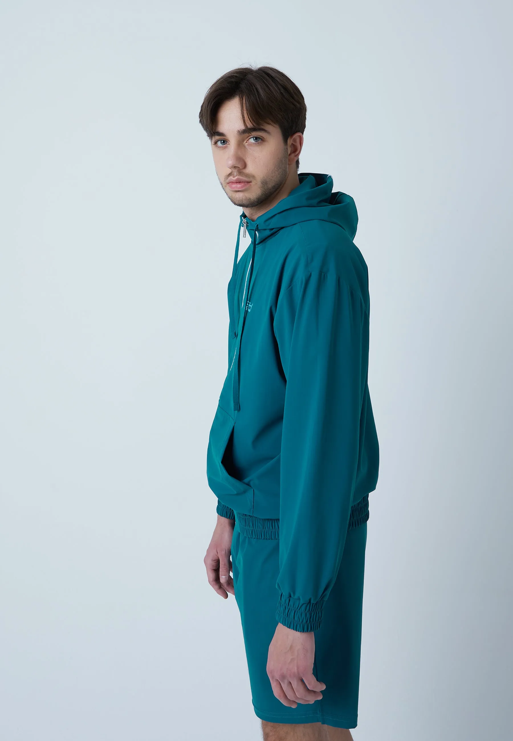 Tennis Court Jacket, dark teal