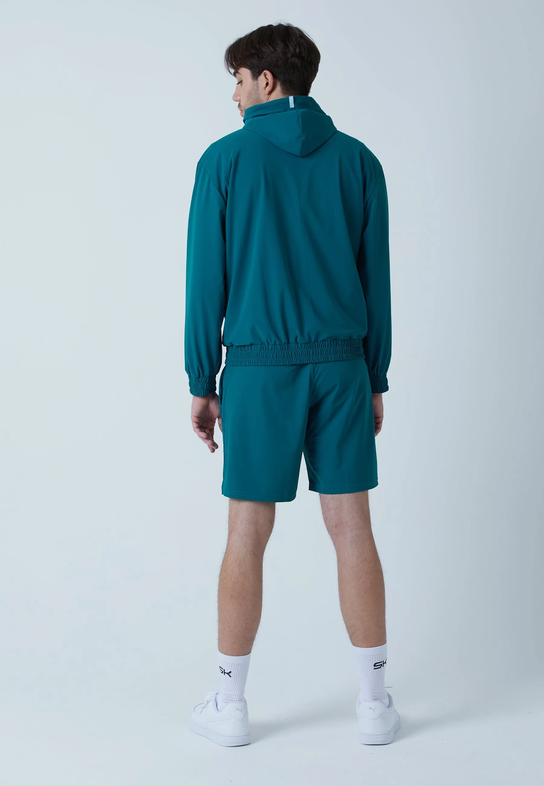 Tennis Court Jacket, dark teal