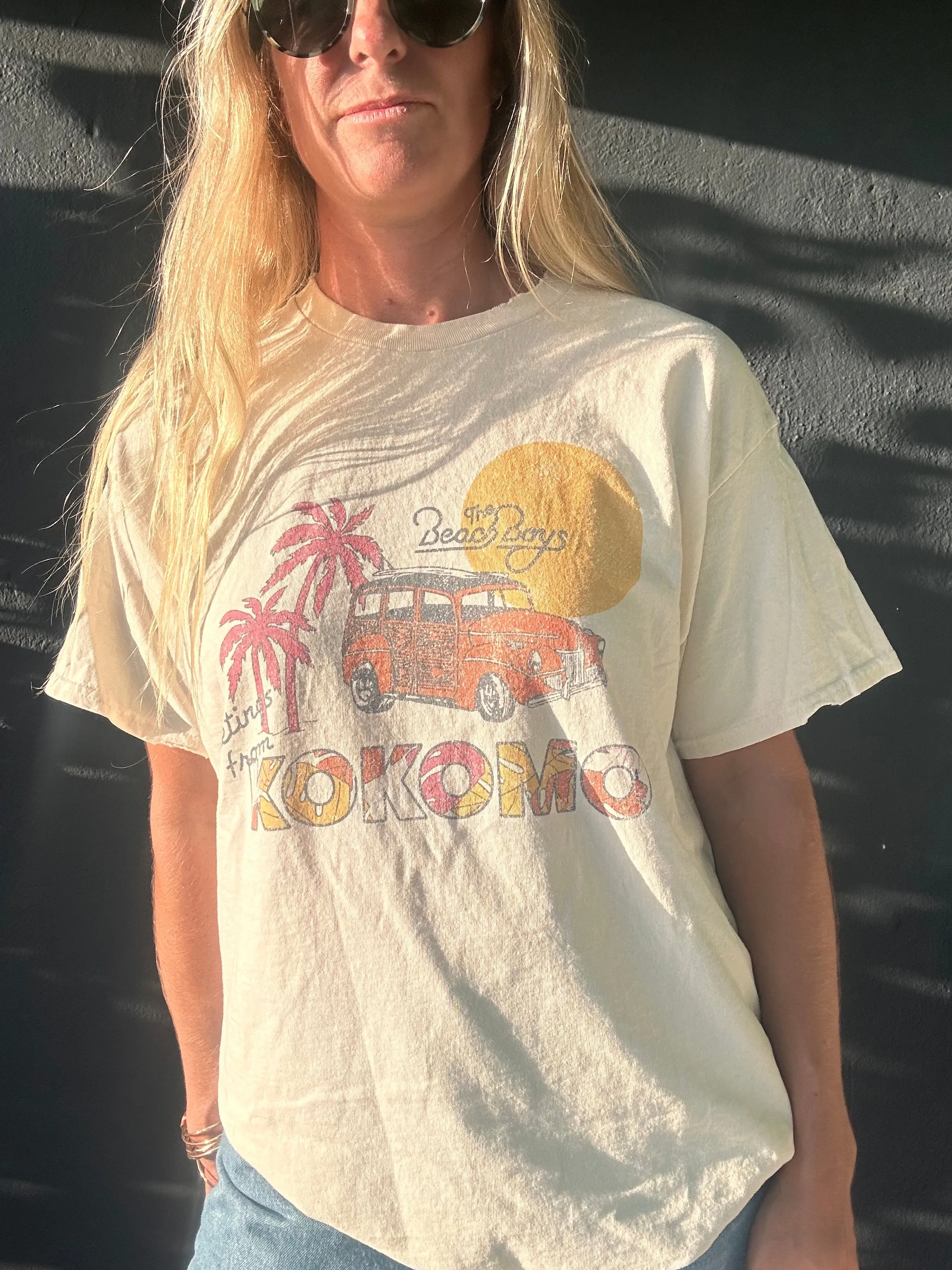 The Beach Boys Postcard thrifted tee