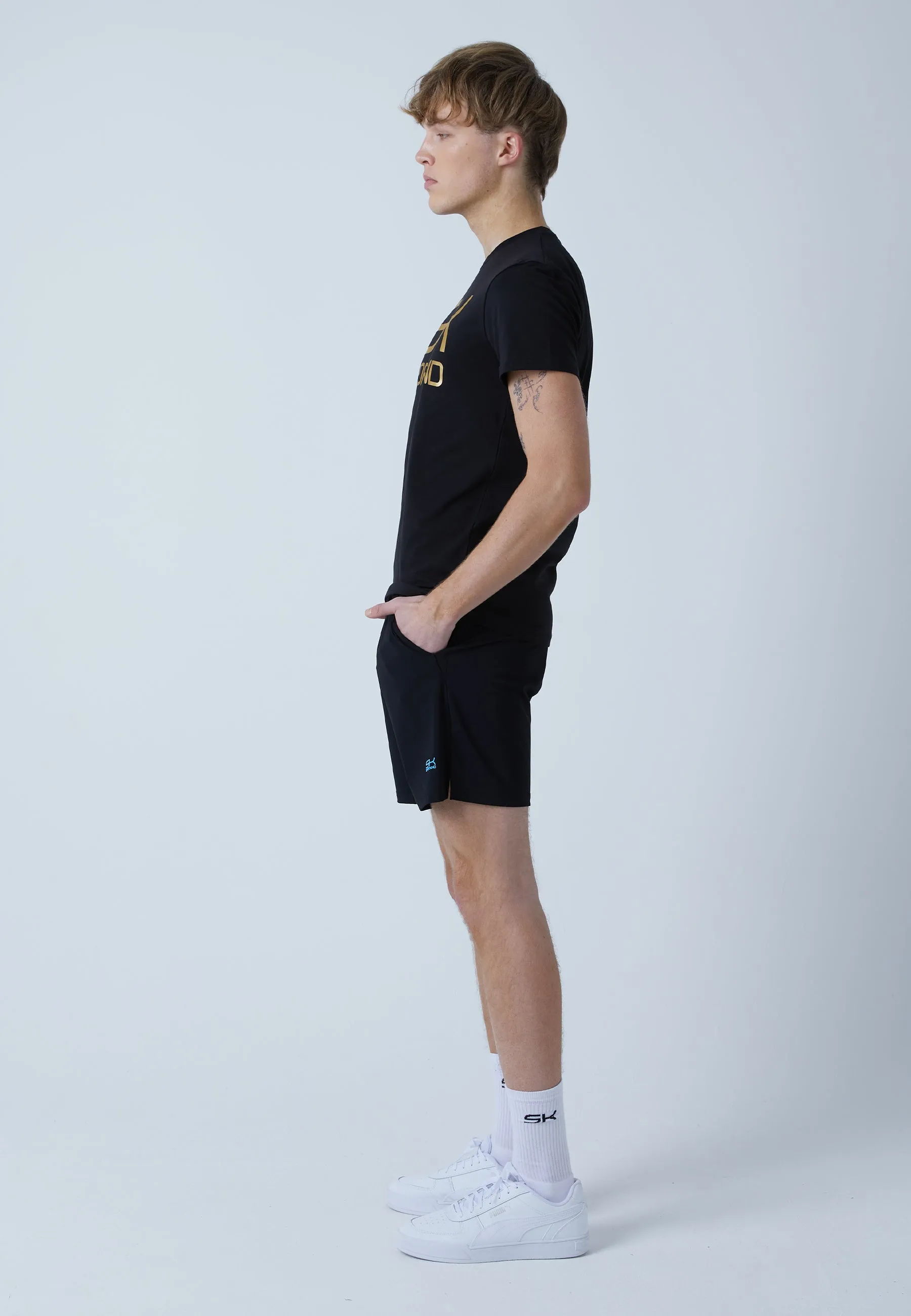 Training T-Shirt Cotton, black