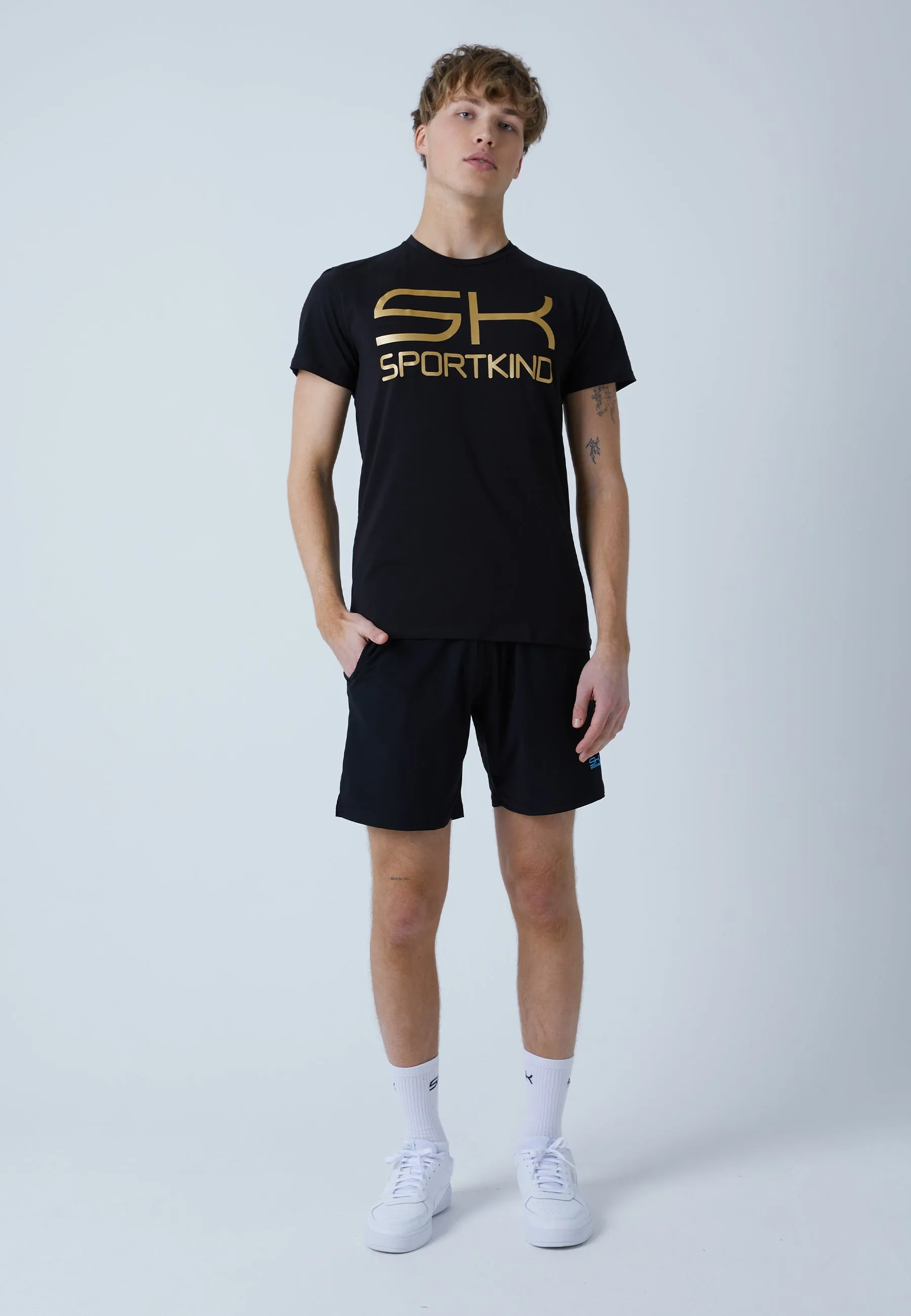 Training T-Shirt Cotton, black