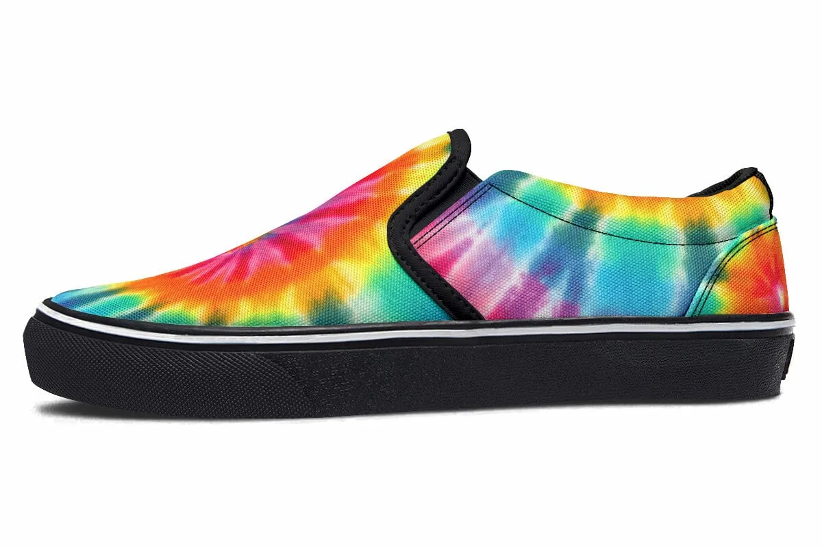 Tye Dye Slip on Shoes