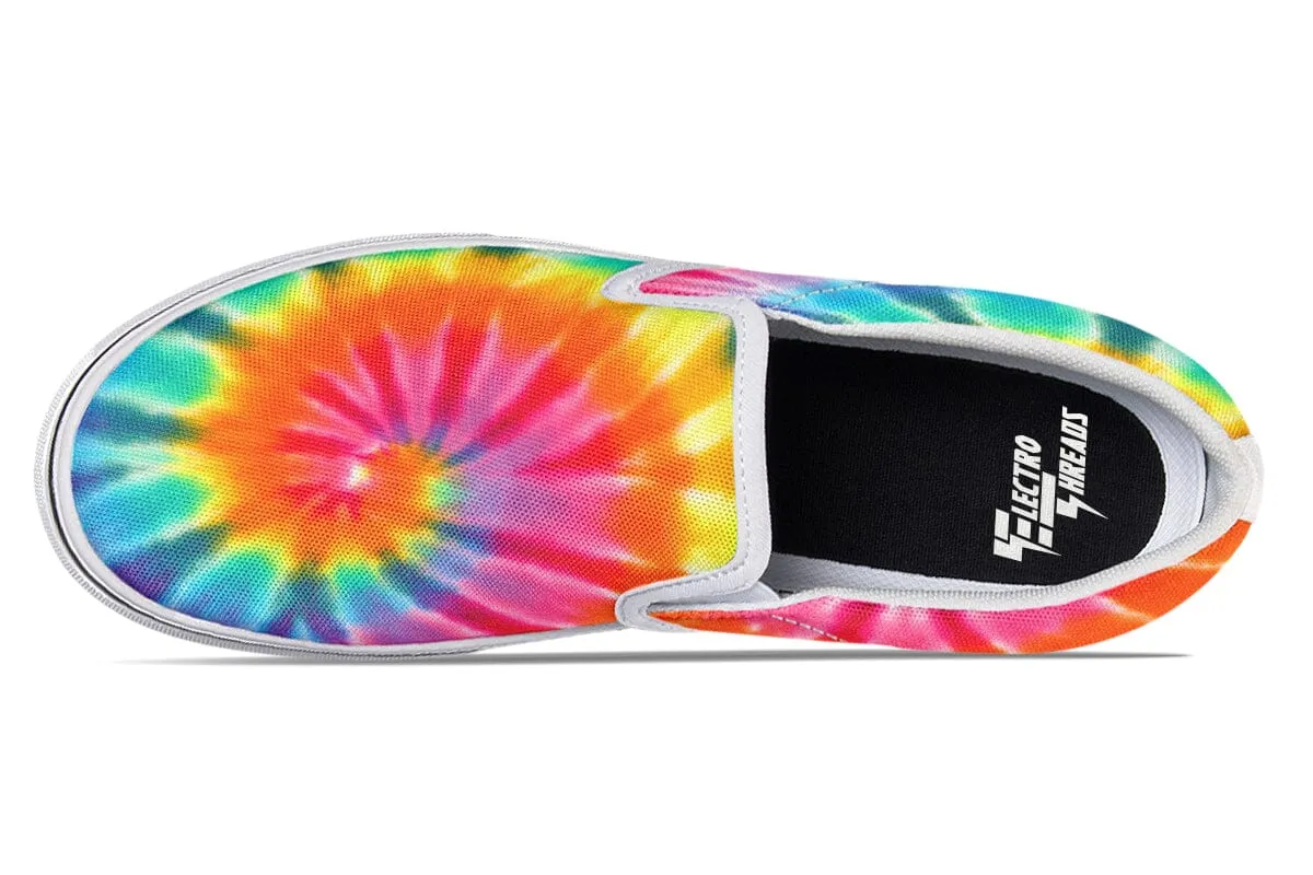 Tye Dye Slip on Shoes