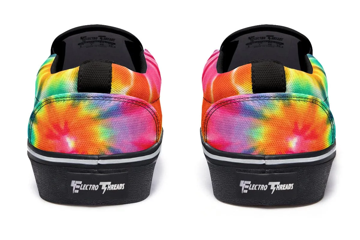 Tye Dye Slip on Shoes