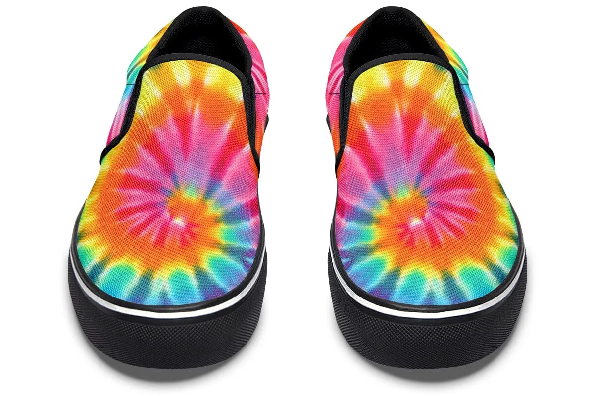 Tye Dye Slip on Shoes