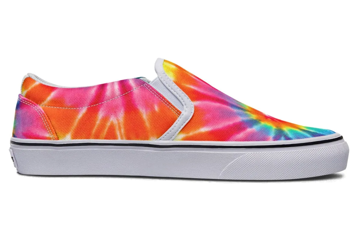 Tye Dye Slip on Shoes