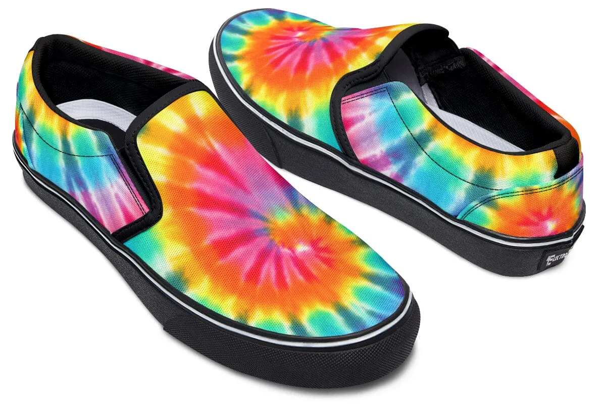 Tye Dye Slip on Shoes