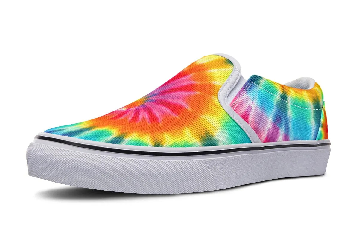 Tye Dye Slip on Shoes