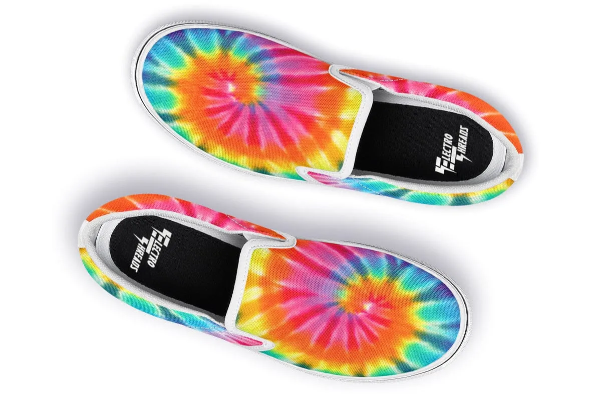 Tye Dye Slip on Shoes