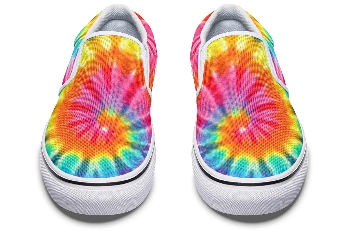 Tye Dye Slip on Shoes