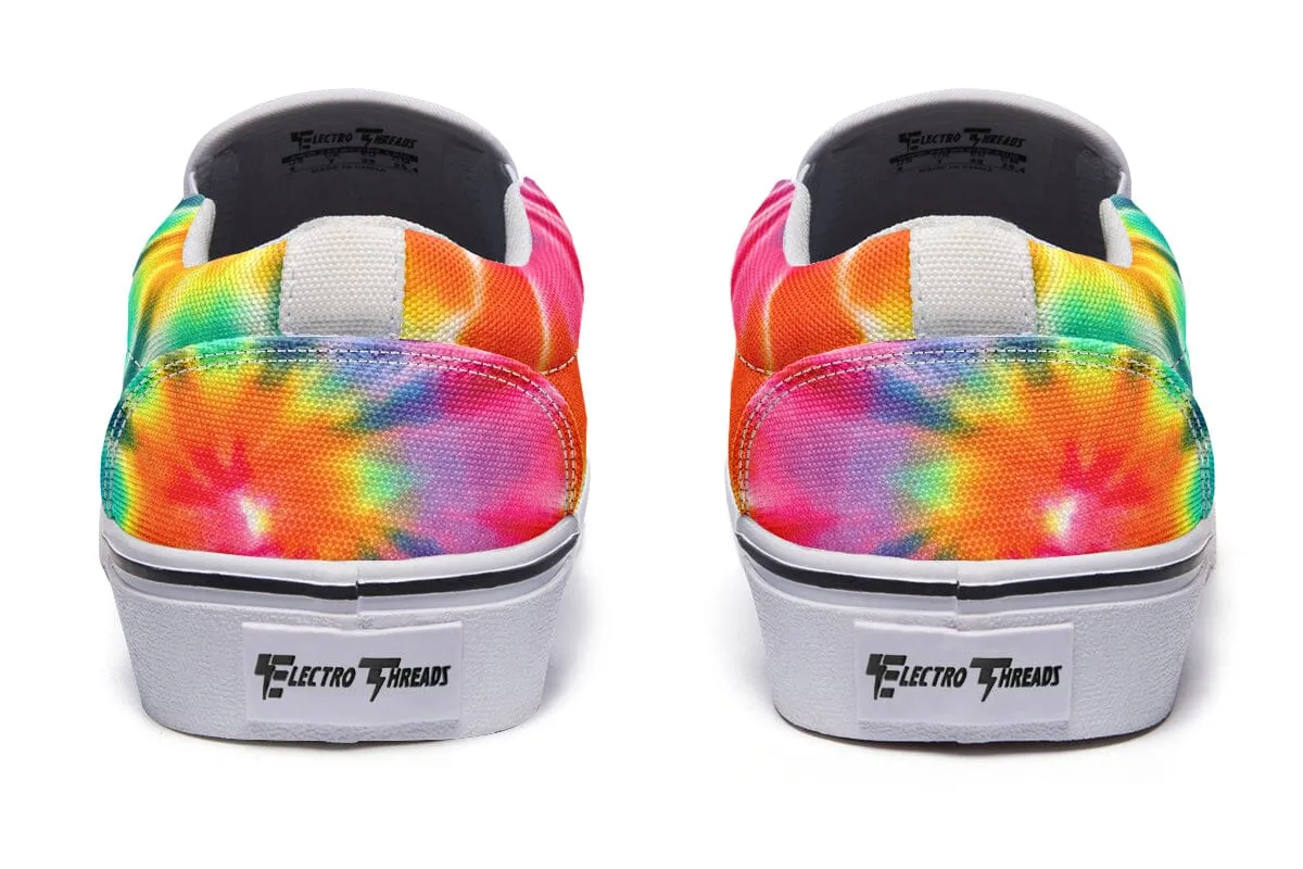 Tye Dye Slip on Shoes