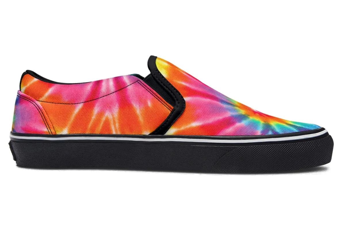 Tye Dye Slip on Shoes