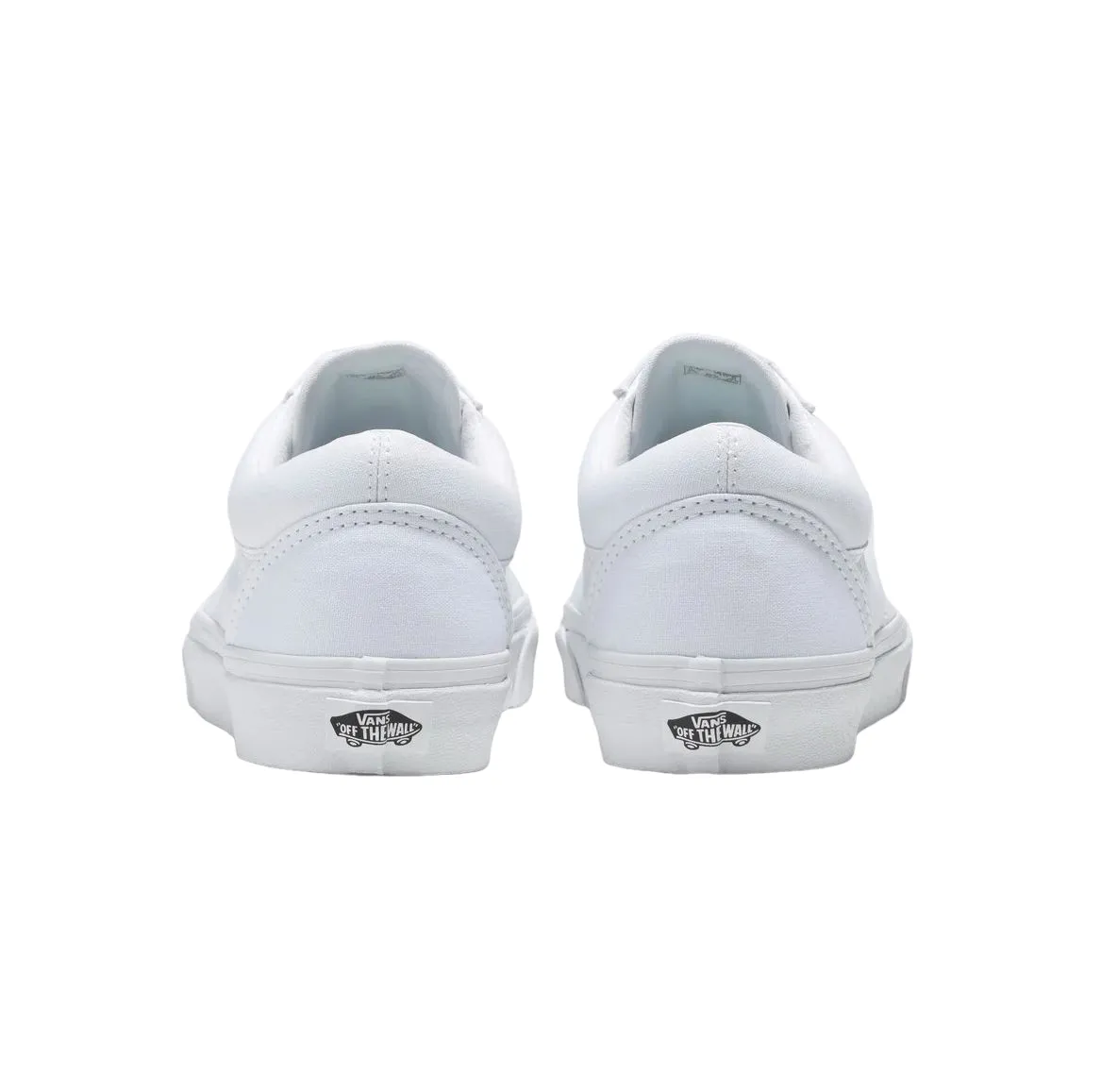 Unisex Vans Old Skool True White Lace Up Shoes