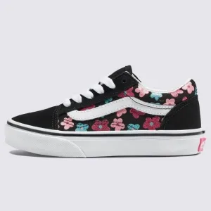 Vans Old Skool Flower Kids Shoe