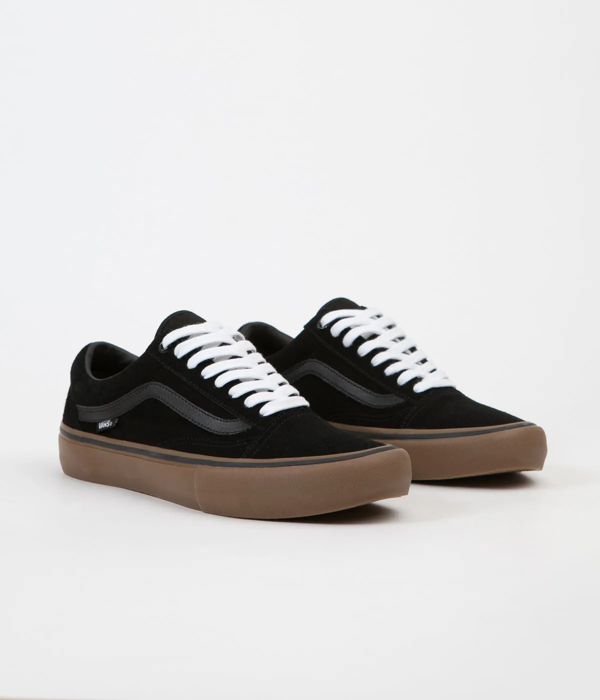 Vans Old Skool Pro Shoes - Black / Gum / Gum