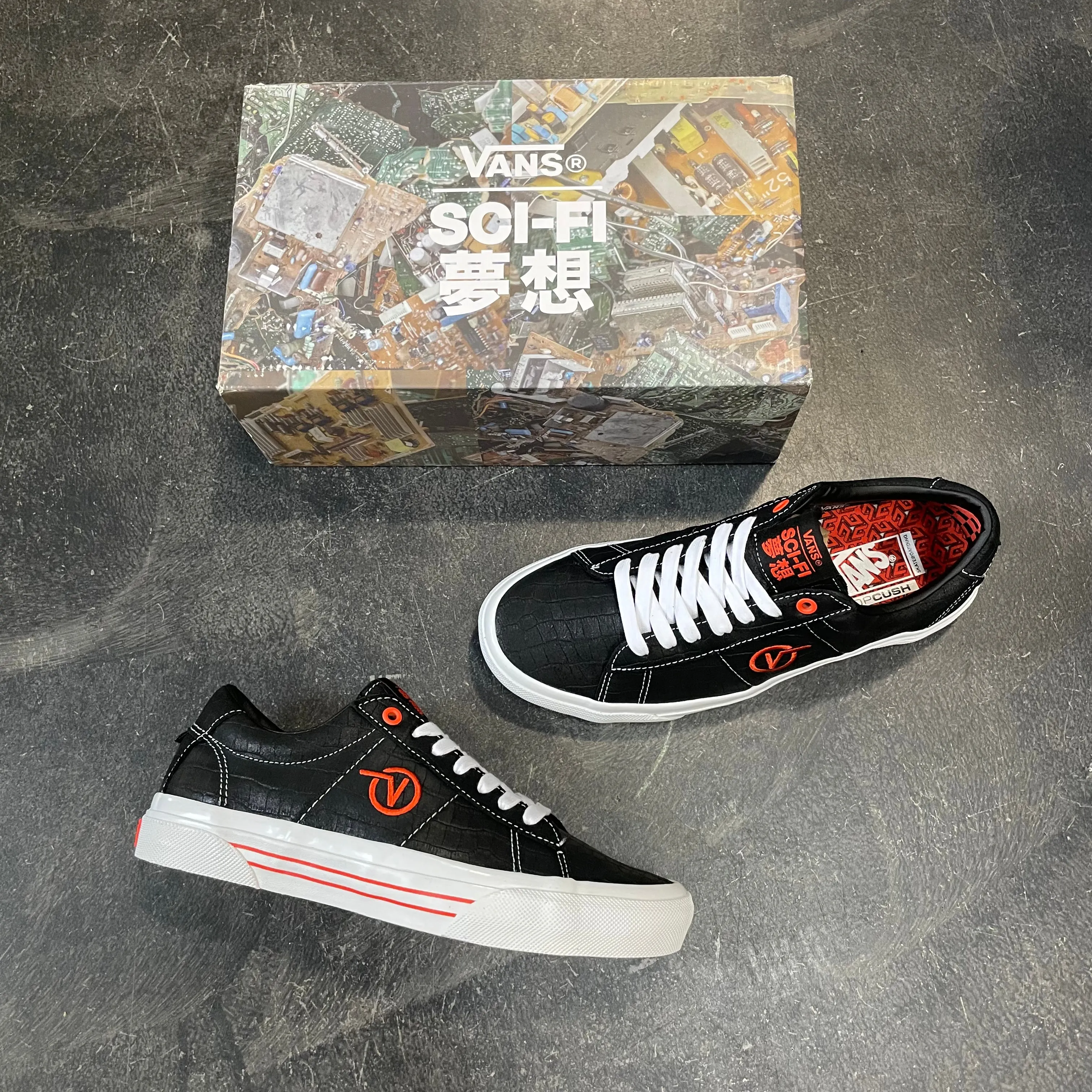 Vans Skate Sid VCU Sci-Fi Fantasy Black SALE