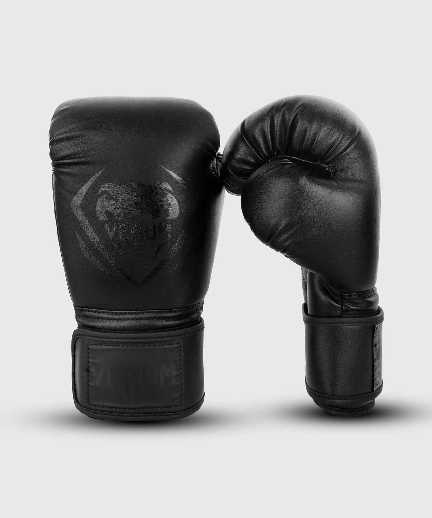 Venum Contender Boxing Gloves - Black/Black