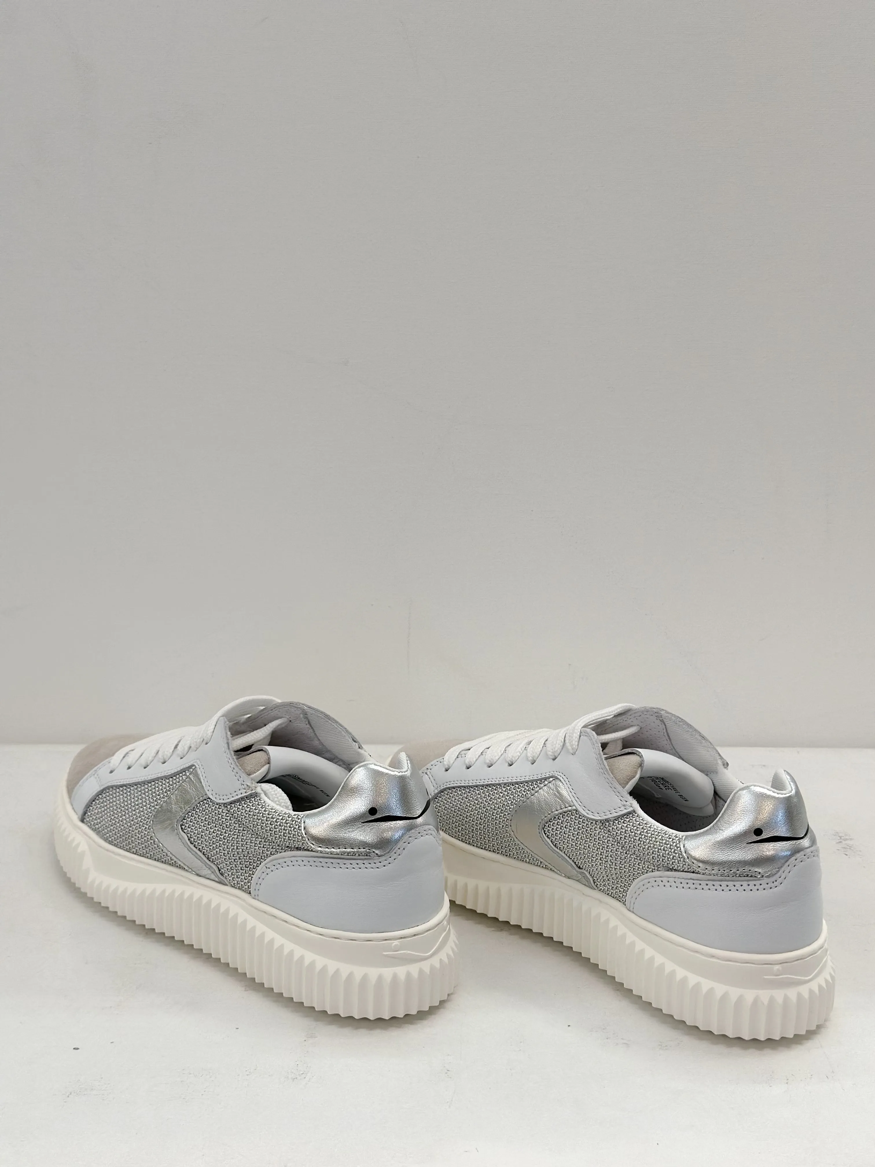 Voile Blanche - Lipari Sneaker in Metal Grey/White