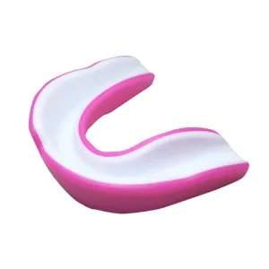 W003 Sanda Training Basketball Boxing Sports Mouth Guard EVA Braces, Style: Adult (Pink White)