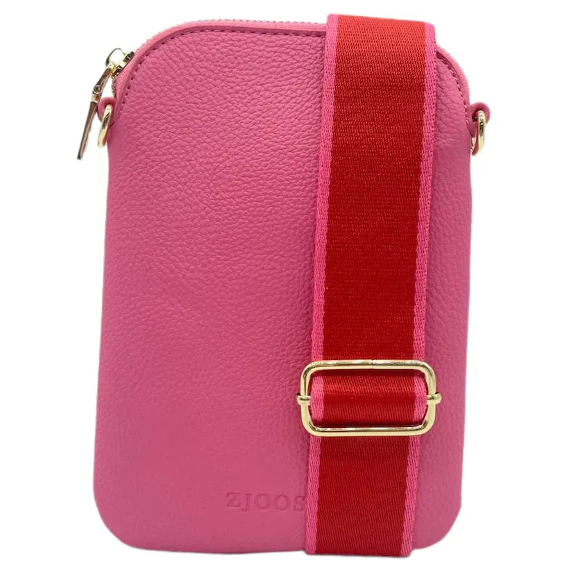 Wanderer Cross Body Bag | Bright Pink