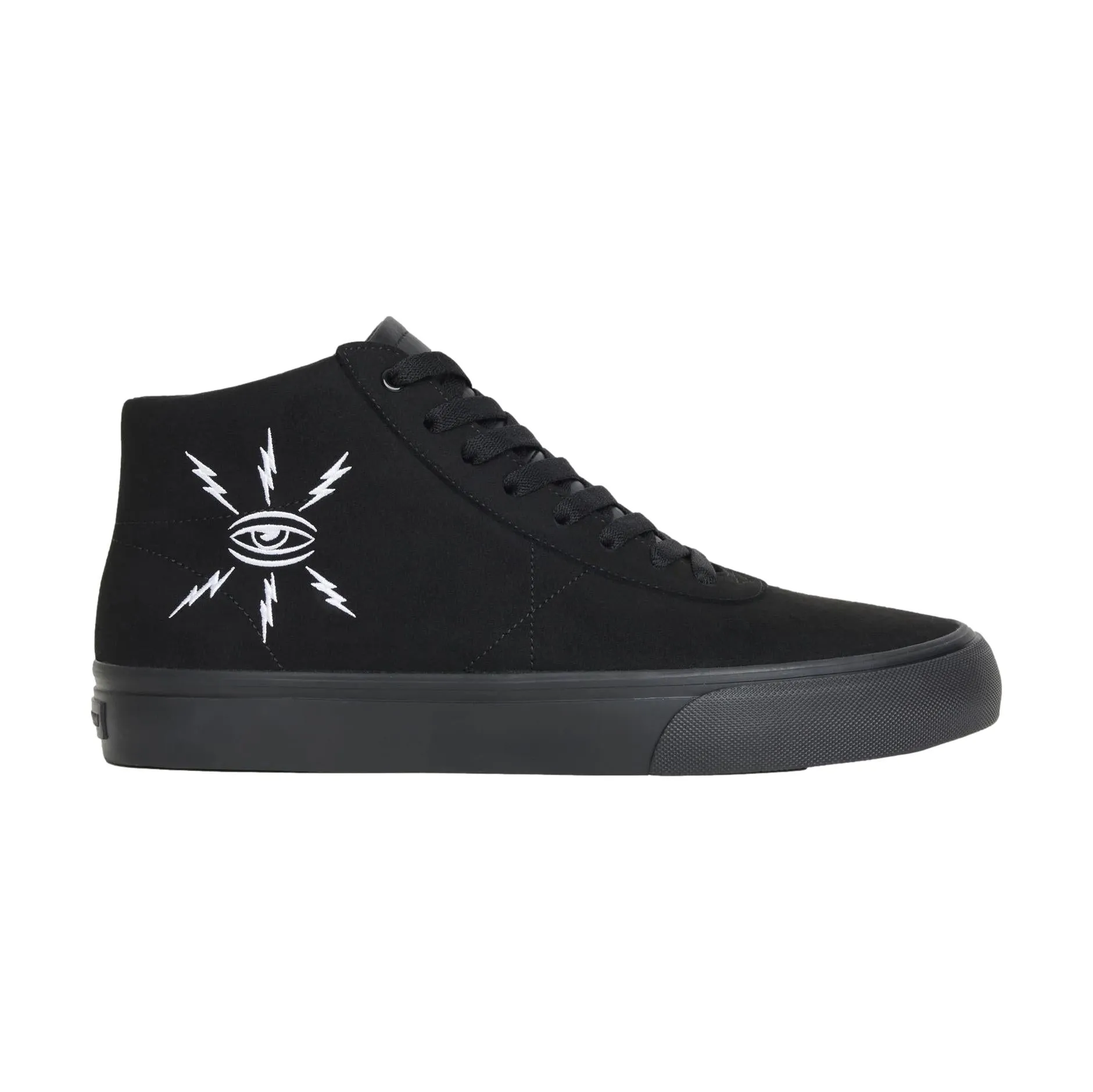 Warsaw Chapter Mid Templeton Black/Black Synthetic Suede