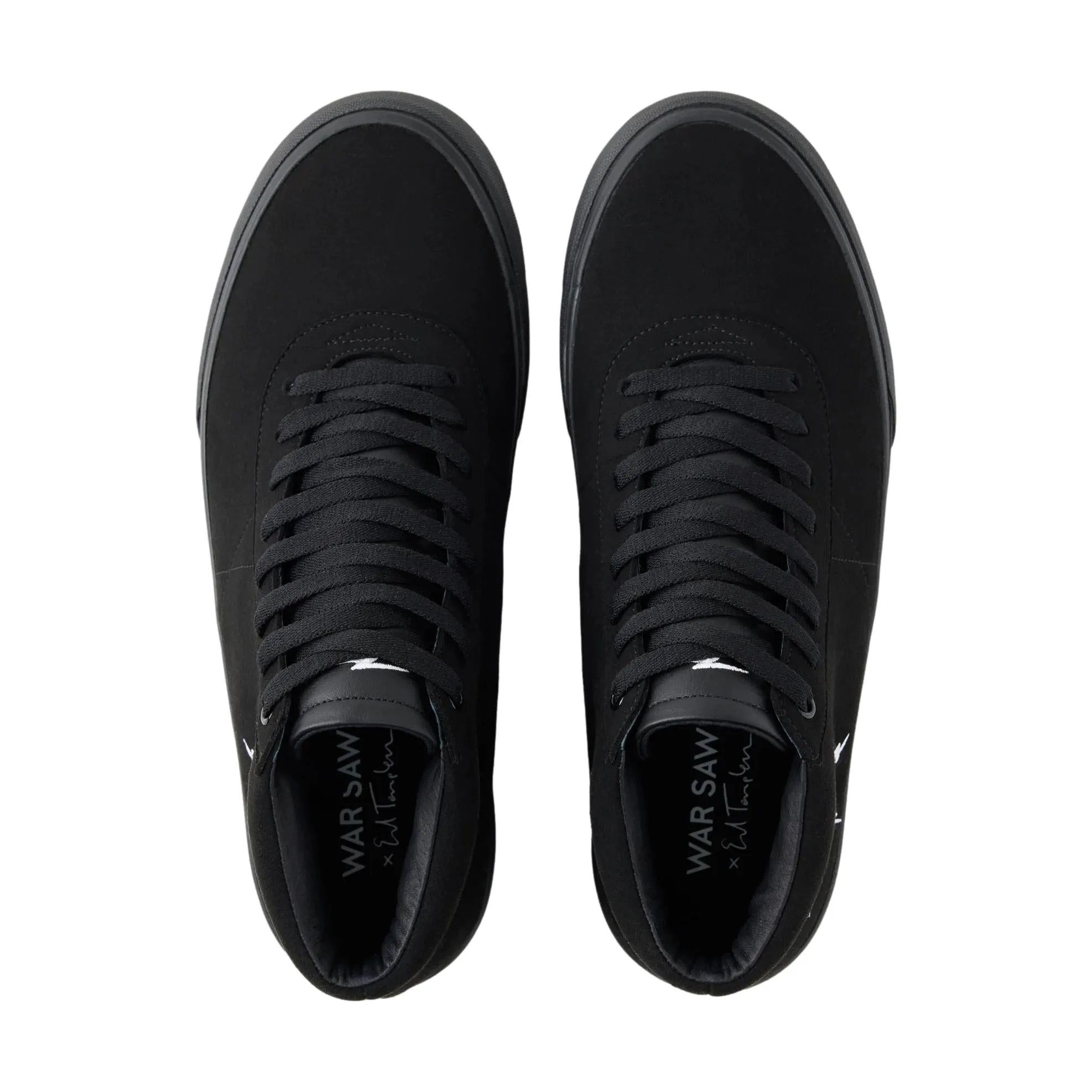 Warsaw Chapter Mid Templeton Black/Black Synthetic Suede