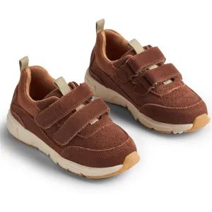 Wheat Sneaker Double Velcro Alin Cognac