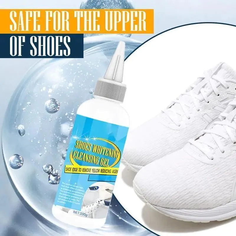 White Shoes Cleaner Whitening Cleansing Gel