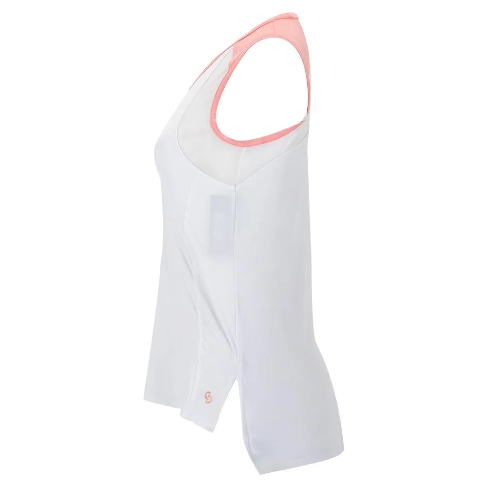 Women's Blush Lady Tennis Tank White