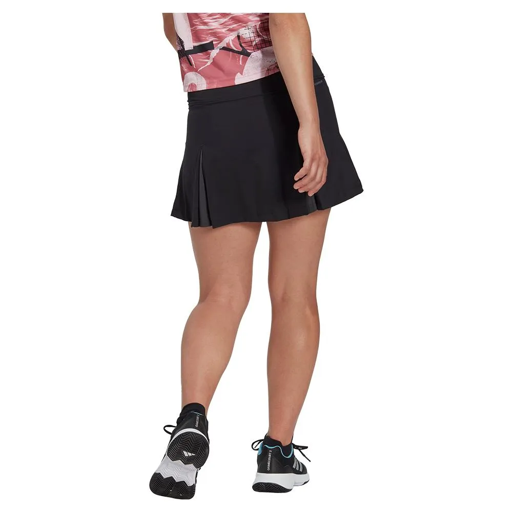 Women's Club Pleated Tennis Skort Black